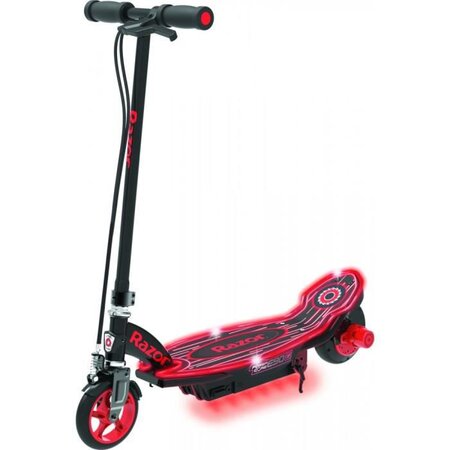 Razor Power Core E90 Glow - Trottinette électrique - Rouge/Noir