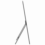 vidaXL Porte-vêtements Noir 60 x 53 x 155 cm Acier