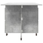 vidaXL Table à dîner 2 Pièces 140 x 80 x 77 cm Bois d'ingénierie