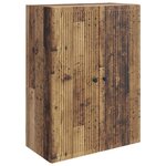 vidaXL Armoire Murale Bois ancien 66 x 34 5 x 90 cm Bois d'ingénierie