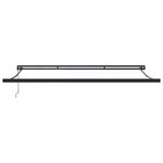 vidaXL Auvent rétractable automatique marron 450x300 cm
