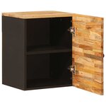 vidaXL Cabinet de Salle de Bain Suspendu Naturel 38 x 33 x 48 cm