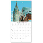 Grand Calendrier Mural 29x29 Cm - 2025 - New York - Draeger paris