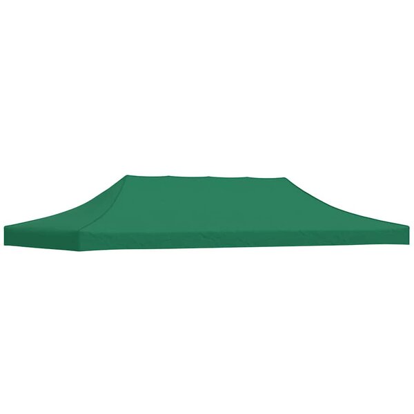 vidaXL Toit de tente de réception 6x3 m Vert 270 g/m²