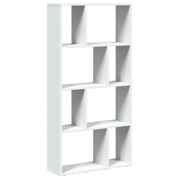 vidaXL Bibliothèque blanc 60x20x120 cm bois d'ingénierie