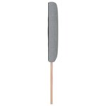 vidaXL Tête de lit avec des lumières à LED Gris clair 144 cm tissu