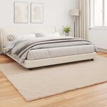 vidaXL Tapis en Fourrure Synthétique de Lapin Olite Taupe 240 x 340 cm