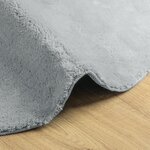 vidaXL Tapis "HUARTE" Pile courte douce et lavable gris 100x200 cm