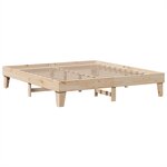 vidaXL Cadre de lit sans matelas 180x200 cm bois massif de pin