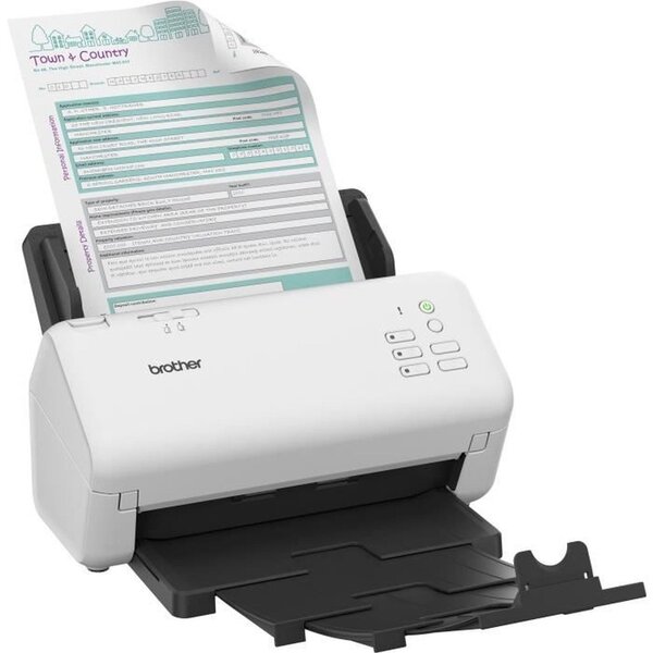 Scanner de documents bureautique recto-verso Brother ADS-4300 40 ppm/80 ipm - Ethernet