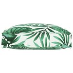 vidaXL Coussin pour assise de palette Floral 4 Pièces Motif de feuille