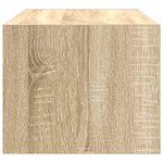 vidaXL Meuble TV chêne sonoma 60x31x25 5 cm bois d'ingénierie