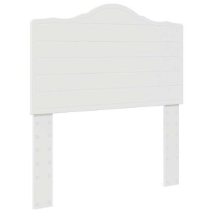 vidaXL Tête de lit Blanc 100 cm Bois d'ingénierie