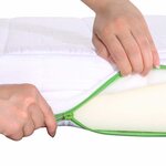 vidaXL Cadre de lit avec matelas Blanc 80 x 200 cm Pin massif
