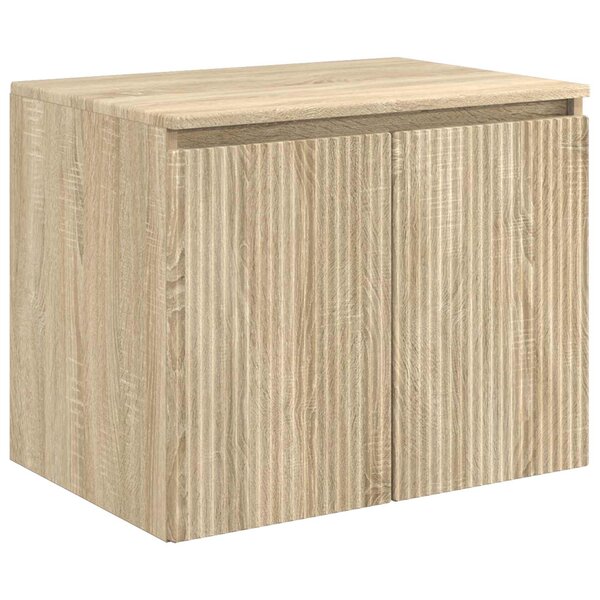 vidaXL Cabinet de Salle de Bain Mural Chêne Sonoma 62 5 x 44 5 x 50 cm