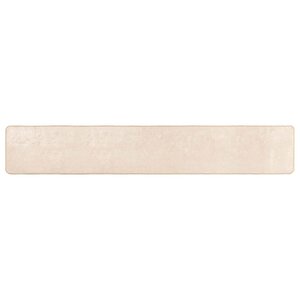 vidaXL Coureur de Tapis MARSA Crème 50 x 250 cm Polyester et PVC