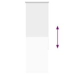 vidaXL Store enrouleur occultant largeur du tissu 50 7 cm polyester