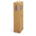 Caisse-penderie carton de déménagement double cannelure 50x30x135 cm (lot de 5)