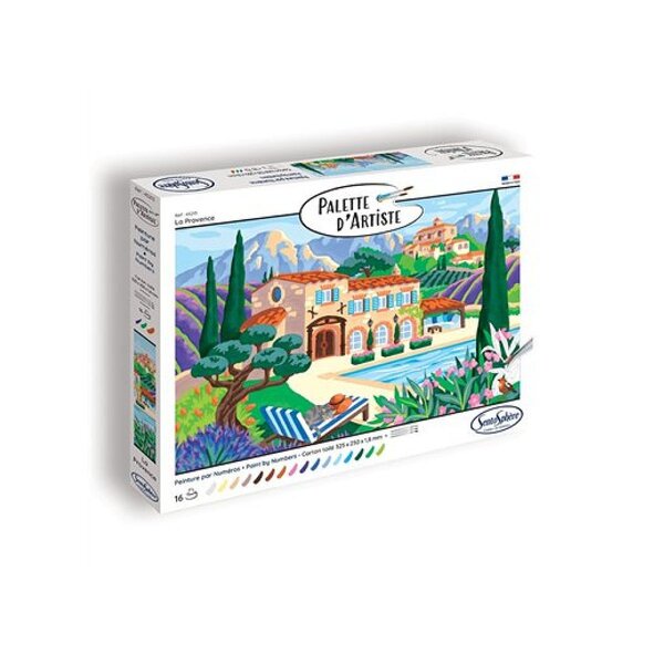 Palette d'artiste - La Provence