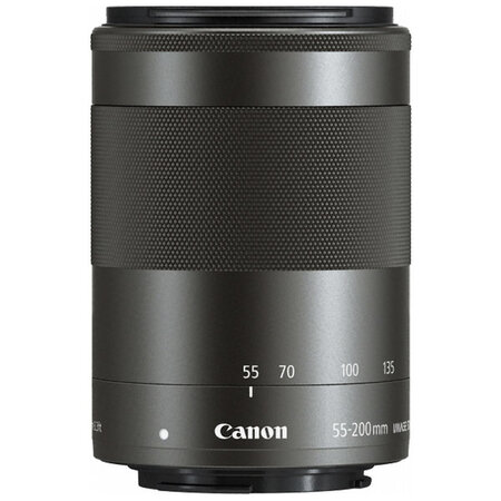 Canon objectif ef-m 55-200mm f/4.5-6.3 is stm - graphite