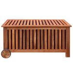 vidaXL Boîte de rangement de jardin 118 x 52 x 58 cm Bois