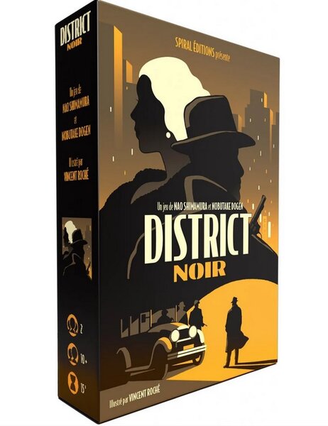 District Noir jeu de bluff
