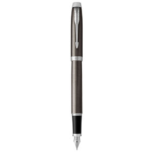 PARKER IM Stylo plume  espresso intense  plume fine  encre bleue  Coffret cadeau