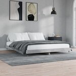 vidaXL Cadre de lit sans matelas gris béton 120x200 cm