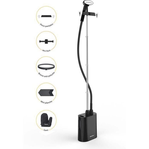 STEAMONE UNI900GB Défroisseur Vertical - Puissance 1900 W - Débit vapeur 40g/min - Autonomie 1H - Prêt en 60sec