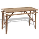 Table avec 2 bancs 100 cm bambou 02_0018684