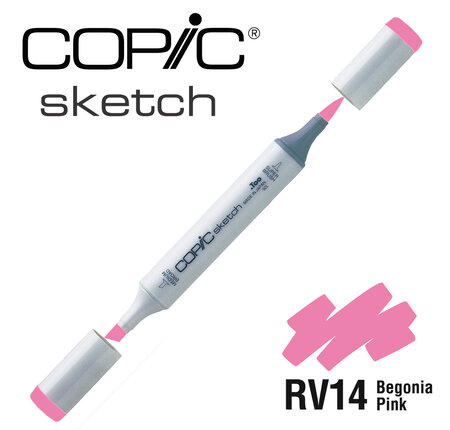 Marqueur à l'alcool Copic Sketch RV14 Begonia Pink