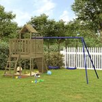 vidaXL Aire de jeux d'extérieur bois de pin imprégné