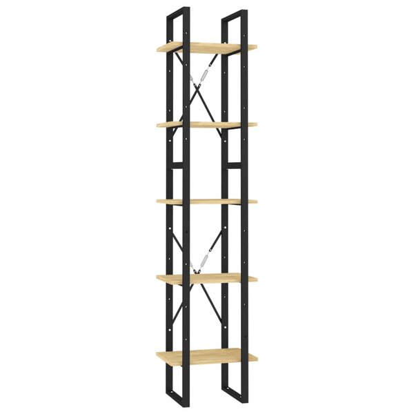 vidaXL Bibliothèque à 5 niveaux 40x30x175 cm Bois de pin