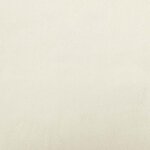 vidaXL Fauteuil long avec accoudoir droit crème velours