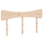 vidaXL Tête de lit 150 cm bois massif de pin