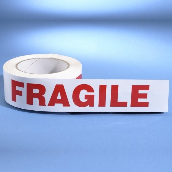 Rouleau adhésif "FRAGILE" 66 m x 50 mm