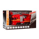 Vedes 33748353 - Camion de pompiers Racer R/C avec son et lumière 2.4GHz