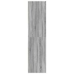 vidaXL Garde-robe sonoma gris 80x50x200 cm bois d'ingénierie