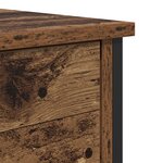 vidaXL Armoires de Chevet 2 Pièces Bois Ancien 40x42x60 cm Bois d'Ingénierie