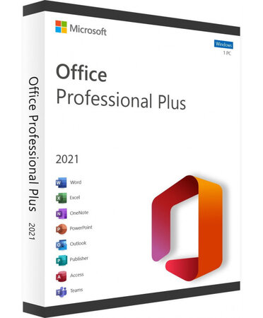 Microsoft Office 2021 Professionnel Plus (clé "bind") - Clé licence à télécharger