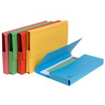 Paquet De 5 Chemises Poche Coloris Vifs Forever® - 24 5x32 5cm - Couleurs Assorties - X 10 - Exacompta