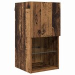 vidaXL Meubles TV muraux 8 Pièces Bois ancien Bois d'ingénierie