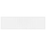 vidaXL Table de Jardin Blanc 350 x 100 x 73 cm polyrotin