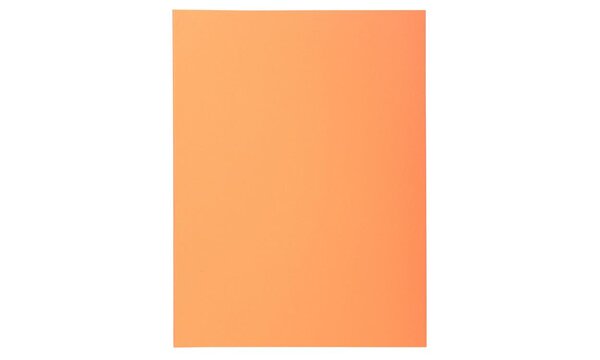 Paquet de 50 chemises 2 rabats SUPER 210g 24x32cm Orange EXACOMPTA