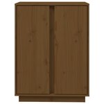 vidaXL Buffet Marron miel 60x35x80 cm Bois massif de pin
