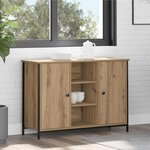 vidaXL Buffet chêne artisanal 100 x 35 x 70 cm Bois d'ingénierie