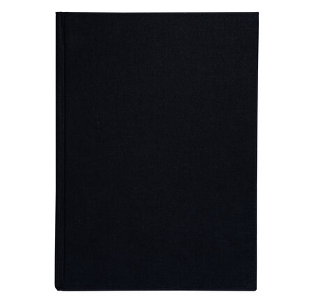 Registre 297x210 Quadrillé 500 Pages Foliotées - Noir Toilé - Le Dauphin