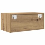 vidaXL Meubles TV 2 Pièces chêne artisanal 60x31x25 5cm bois d'ingénierie