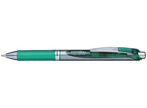 Liquid stylo roller à encre gel Energel BL80 Vert PENTEL