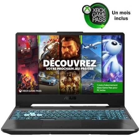 Pc portable gamer asus f15-tuf506hc-hn060t - 15 6 fhd 144hz - core i5-11300h - ram 8go - ssd 512go - rtx 3050 4go - win 10 - azerty